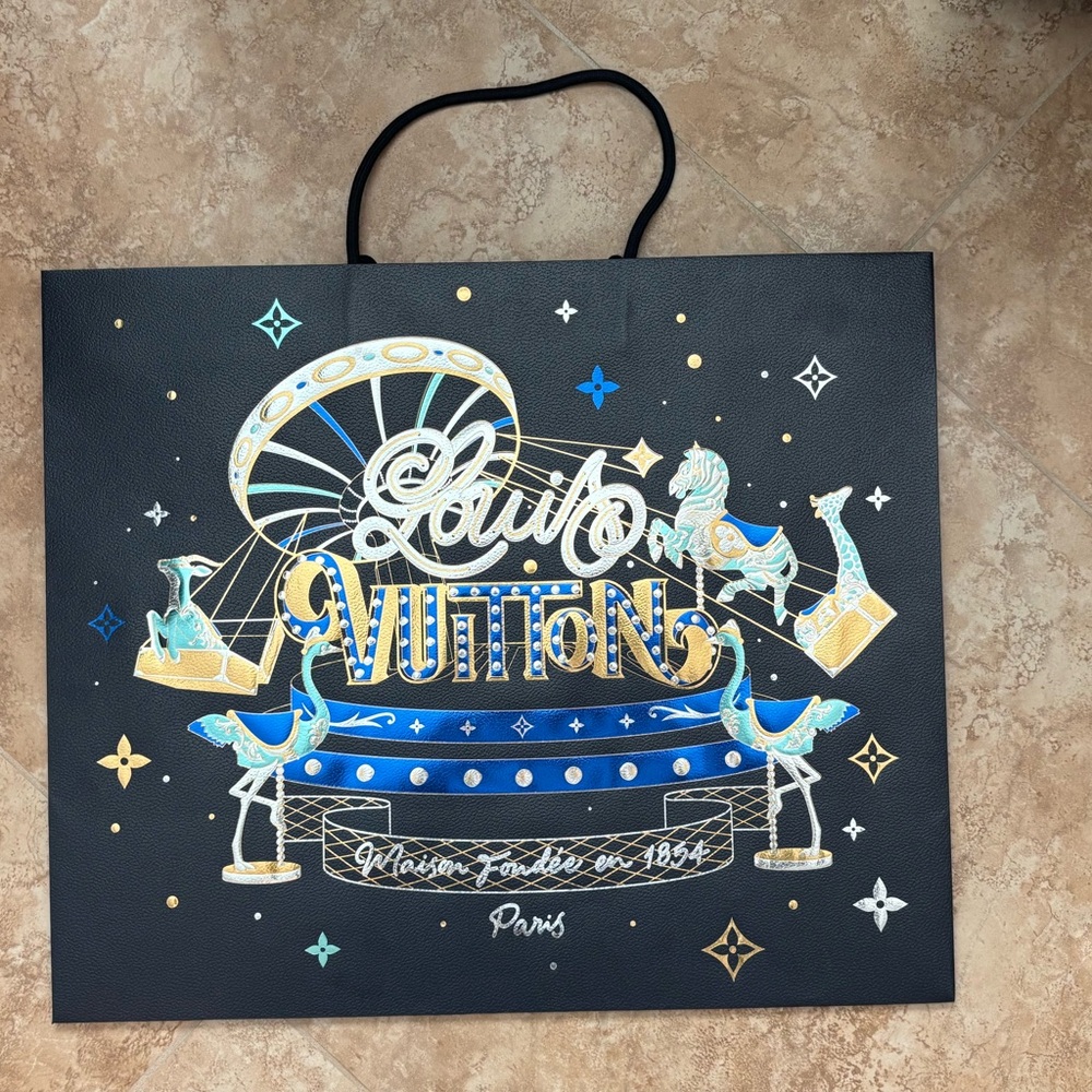 LOUIS VUITTON 💙🩵 shopping bag - December 2024